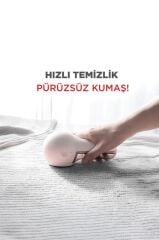 Tüy Temizleme Makinesi Exstra Bıçaklı Şarjlı Tiftik Temizleme Makinesi M23 Beyaz