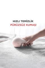 Tüy Temizleme Makinesi Exstra Bıçaklı Şarjlı Tiftik Temizleme Makinesi M23 Beyaz