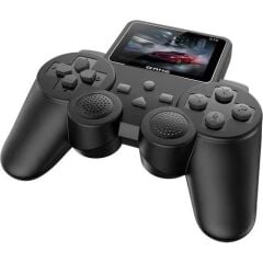 Oyun Konsolları 520 Oyunlu Retro El Konsolu Atari Xbox Media Oynatıcı Double GC07 Siyah