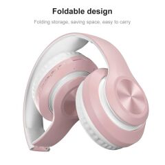 Torima P68 Bluetooth Kablosuz Stereo Kulaklık Pembe
