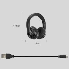 Torima P68 Siyah Bluetooth Kablosuz Stereo Kulaklık