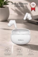Lenovo Thinkplus Bluetooth Kulaklık Akıllı Anc Tws 5.4 Kablosuz Kulaklık LP51 Pro Beyaz