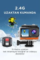 Torima Ac-03 4k Ultra Hd Wifi Su Geçirmez Aksiyon Kamerası Siyah