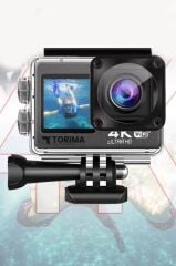 Torima Ac-04 4k Ultra Hd Wifi Su Geçirmez Aksiyon Kamerası Siyah