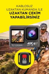Torima Ac-04 4k Ultra Hd Wifi Su Geçirmez Aksiyon Kamerası Siyah