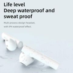 Bluetooth Kulaklık Kulak İçi Kablosuz Kulaklık Air6 Pro Beyaz