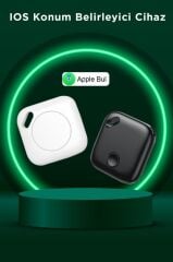 Torima Siyah F1 Smart Tag Takip Cihazı Apple My Find Uyumlu