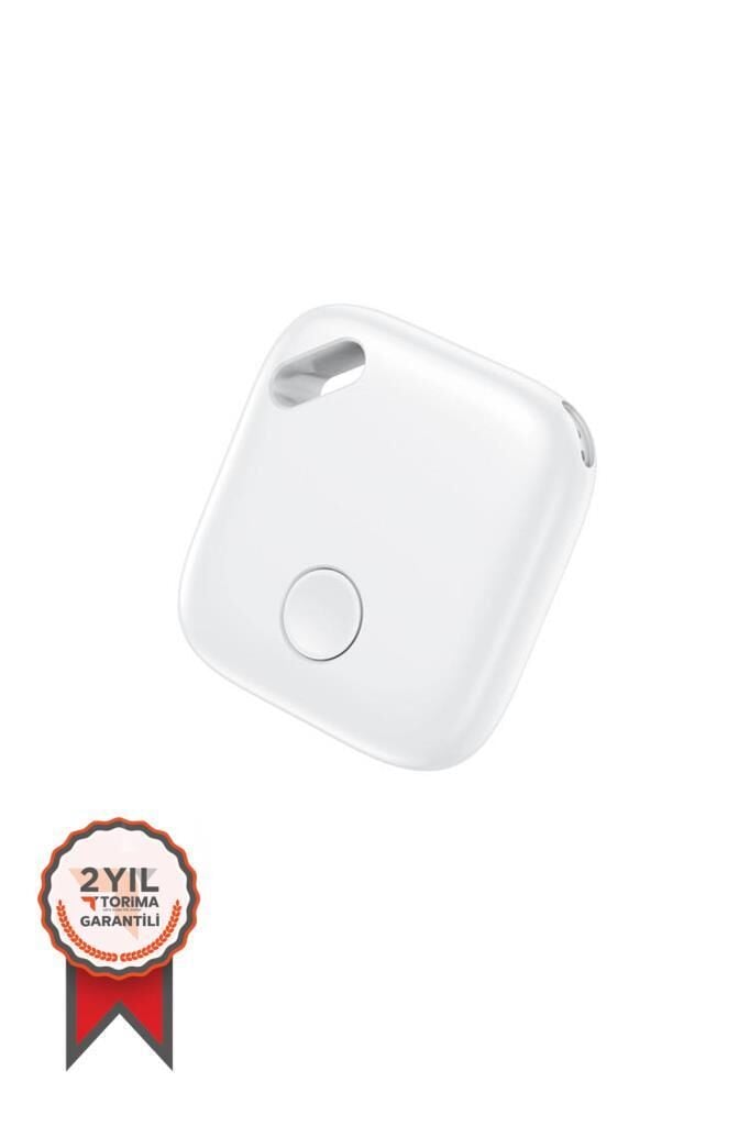Takip Cihazı Apple Find My Uyumlu Smart Tag F1 Beyaz
