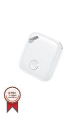 Takip Cihazı Apple Find My Uyumlu Smart Tag F1 Beyaz