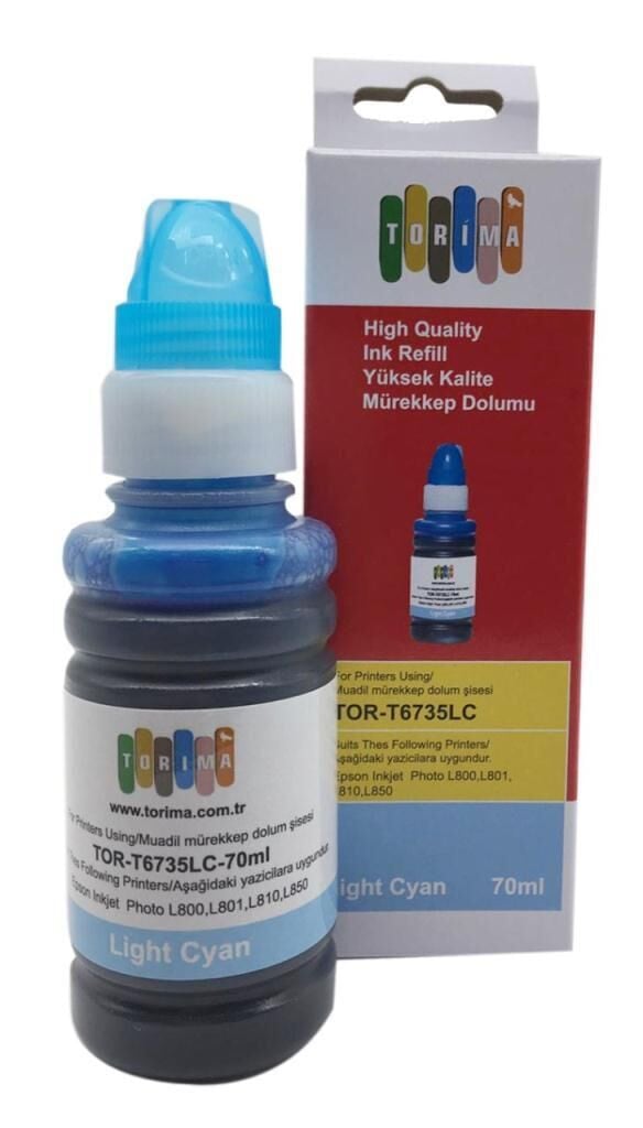 Torima İnkjet Mürekkepler 70ml Light Cyan