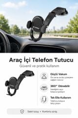 Telefon Tutucu Araç İçi Oto Aksesuarları JX039 Siyah