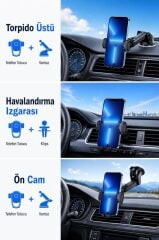 Telefon Tutucu Araç İçi Oto Aksesuarları JX039 Siyah