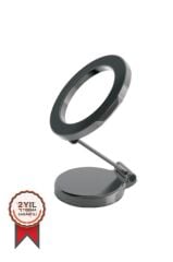 Telefon Tutucu Manyetik Katlanabilir Araç İçi Oto Aksesuarları JX037 Siyah