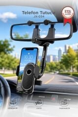 Telefon Tutucu 360 Derece Dönebilen Araç İçi Oto Aksesuarları JX034 Siyah