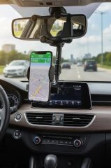 Telefon Tutucu 360 Derece Dönebilen Araç İçi Oto Aksesuarları JX034 Siyah