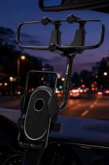Telefon Tutucu 360 Derece Dönebilen Araç İçi Oto Aksesuarları JX034 Siyah
