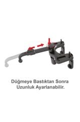 Torima JX-034 Siyah 360 Derece Dönebilen Güçlü Telefon Tutucu