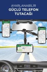 Torima JX-034 Siyah 360 Derece Dönebilen Güçlü Telefon Tutucu