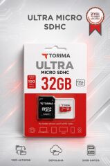 32 GB Micro Sd Kart Hafıza Kartı 100MB/s Adaptör Dahil