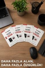 Torima 32 GB Micro Sd Kart Hafıza Kartı 100MB/s Adaptör Dahil