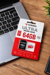 Torima 64 GB Micro Sd Kart Hafıza Kartı 100MB/s Adaptör Dahil