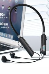 Bluetooth Kulaklık Kulak İçi Boyuna Asılabilir Kablosuz Kulaklık TB-04 Siyah