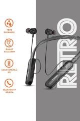 Torima TB-06 Siyah Şarjlı Kablosuz Sporcu Bluetooth Kulaklık