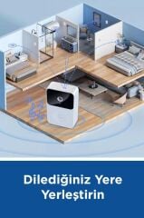 Kapı Zili Kablosuz Akıllı Su Geçirmez Zil X9 Beyaz