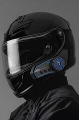 İtercom Motorsiklet Bluetooth Kask İnterkom Kulaklık BT35 Siyah