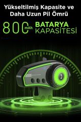 İtercom Motorsiklet Bluetooth Kask İnterkom Kulaklık BT35 Siyah