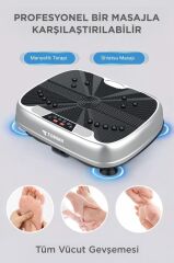 Egzersiz Aleti Kumandalı Yüksek Titreşimli Programlı Kondisyon Aleti VEP1000 Beyaz