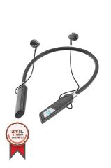 Bluetooth Kulaklık Kulak İçi Boyuna Asılabilir Kablosuz Kulaklık TB07 Siyah