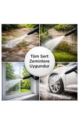 Oto Halı Bahçe Temizleme ve Yıkama Makinesi 2000W 150 Bar Yüksek Basınçlı HPC01 Sarı