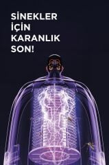 Elektrikli Sinek Öldürücü Şarjlı Uv Işıklı Lamba Sivrisinek Kovucu Sineksavar SSK10 Lacivert