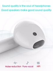 Bluetooth Kulaklık Kulak İçi Kablosuz Kulaklık I100 Beyaz