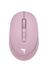 Mouse Çift Modlu Sessiz Kablosuz Fare TM17 Pembe
