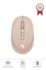 Mouse Çift Modlu Sessiz Kablosuz Fare TM17 Haki