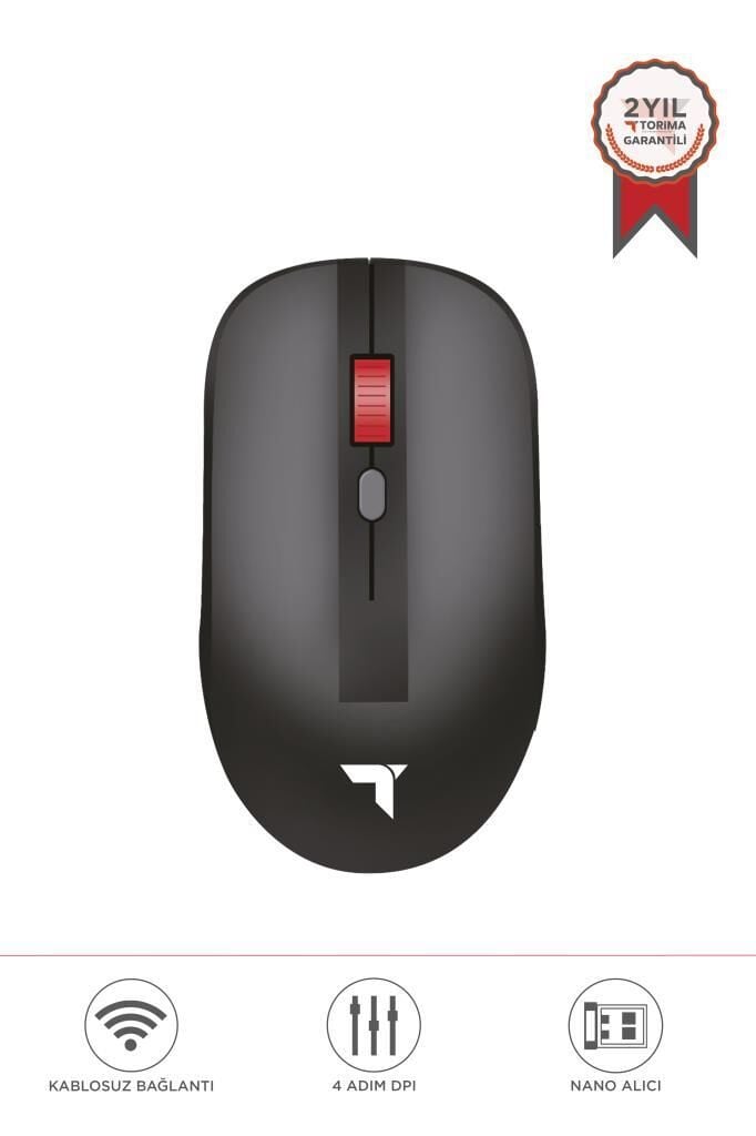 Torima TM-18 Siyah Kablosuz Mouse Fare
