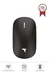 Torima TM-19 Siyah Çift Modlu Sessiz Kablosuz Mouse Fare