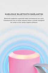 Torima Bluetooth Hoparlör SD USB Destekli Taşınabilir Speaker D24 Pembe