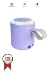 Torima D24 Mor SD/USB Girişli Taşınabilir Bluetooth Hoparlör