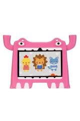 Tablet 4GB 128GB Android 13 Kılıf Hediyeli Çocuk Tableti T16 Pembe
