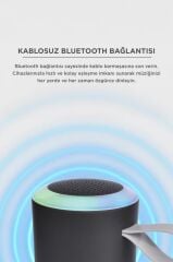 Bluetooth Hoparlör SD USB Destekli Taşınabilir Speaker D24 Siyah