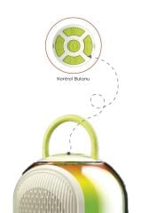 Torima D52 Beyaz Çift Mikrofonlu Kablosuz Parti Hoparlörü