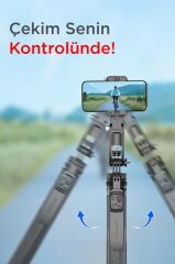 Torima C16 Telefon Tutucu Çok Amaçlı Tripod Kamera Tripod