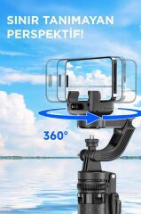 Torima C16 Telefon Tutucu Çok Amaçlı Tripod Kamera Tripod