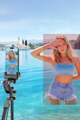 Torima C16 Telefon Tutucu Çok Amaçlı Tripod Kamera Tripod