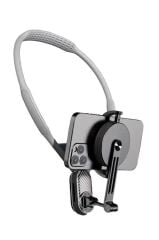 Telefon Tutucu Boyuna Asılabilen Manyetik Tutucu JX058 Gri