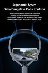 Telefon Tutucu Boyuna Asılabilen Manyetik Tutucu JX058 Gri