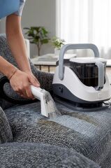 Buharlı Temizleyici Halı ve Koltuk Yıkama Cam Zemin Mutfak Temizleme Buhar Makinesi TCC01 Gri